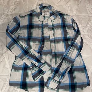 Large button down
